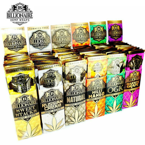 BILLIONAIRE HEMP WRAPS 2CT/25PK